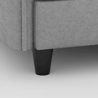 Christopher Knight Home - Hadley 74.27 Loveseat Sofa with Mid-Century Modern Design
