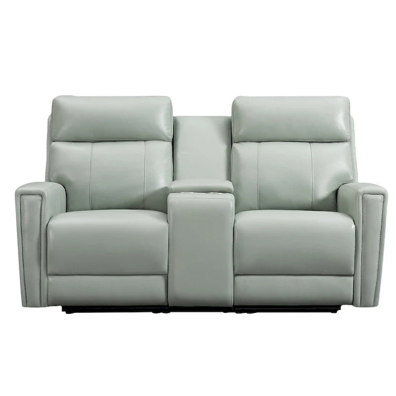 71.5 Leather Zero Gravity Power Recliner Loveseat Sofa with Power Headrest, USB&USB-C Port