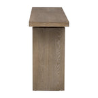59 Floating Console Table with Ash Veneer