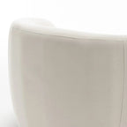 SEYNAR Modern Glam Velvet Upholstered 360 Degree Swivel Accent Armchair Set of 2