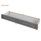 Queen Murphy Bed with Large Drawers