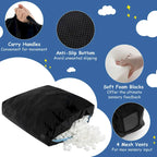 Costway 57 x 57 Crash Pad Sensory Mat with Foam Blocks & Washable - See Details