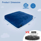 Costway 57 x 57 Crash Pad Sensory Mat with Foam Blocks & Washable - See Details
