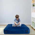 Costway 57 x 57 Crash Pad Sensory Mat with Foam Blocks & Washable - See Details