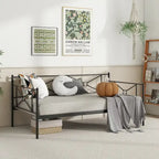 Costway Metal Daybed Frame Twin Size Slat Support Mattress Foundation