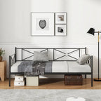 Costway Metal Daybed Frame Twin Size Slat Support Mattress Foundation