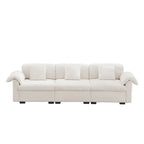 119 Velvet 4-Seater Sofa with Storage - Flexible Design And Luxurious Comfort