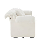 119 Velvet 4-Seater Sofa with Storage - Flexible Design And Luxurious Comfort