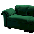 119 Velvet 4-Seater Sofa with Storage - Flexible Design And Luxurious Comfort