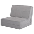 Costway Convertible Fold Down Chair Flip Out Lounger Sleeper Bed Couch