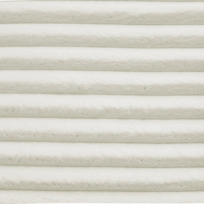 DREAMSIDEA Recessed Arm Slipcovered Swivel Barrel Chair