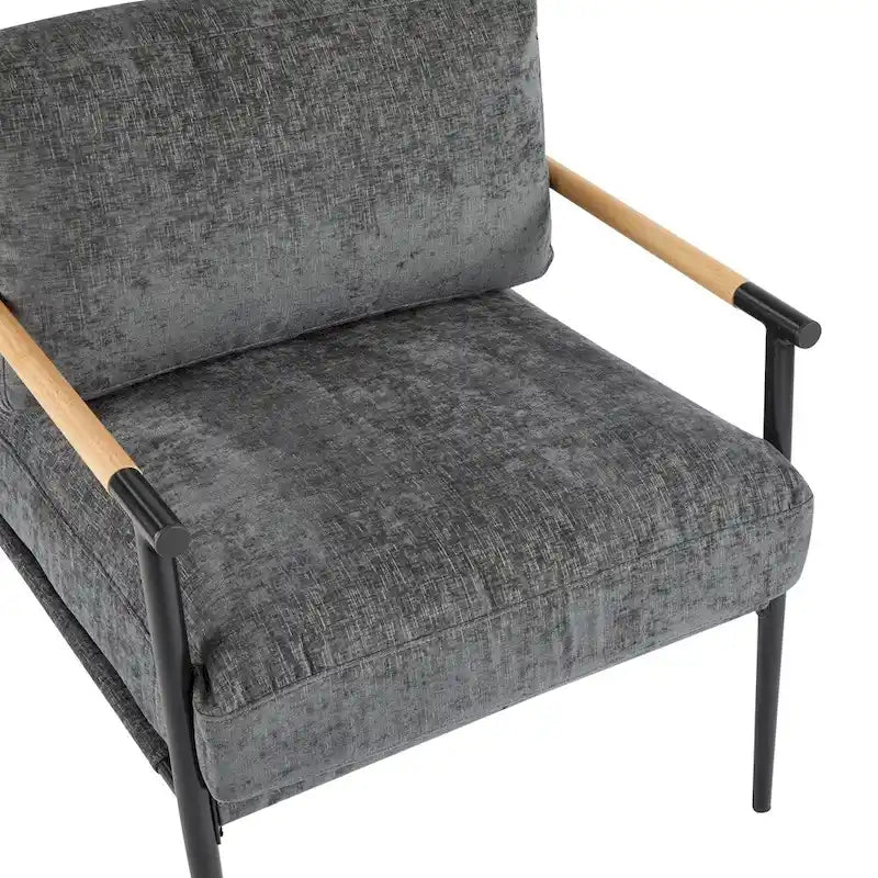27.56 Modern Accent Chair with Plush Cushions