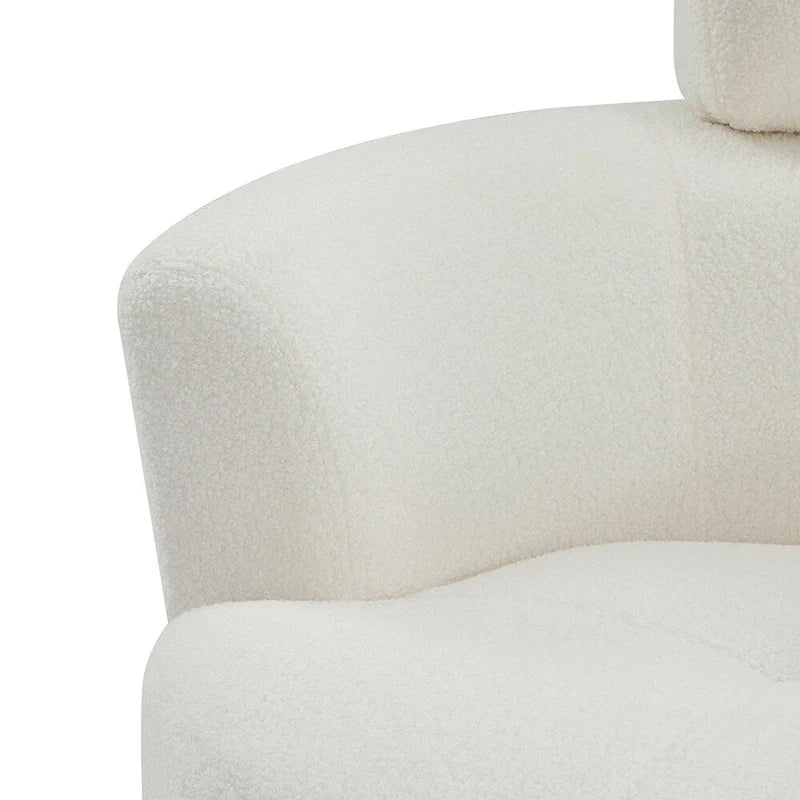 360Swivel Chair Upholstered Accent Barrel Chair