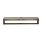 Modern TV Console Wall Mounted 59 Floating Media Stand with Shelves and Cable Management - 10.4H x 59.1W x 12.6D