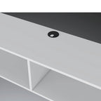 Modern TV Console Wall Mounted 59 Floating Media Stand with Shelves and Cable Management - 10.4H x 59.1W x 12.6D