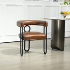 Modern PU Upholstered Accent Chair for LIving Room or Dining