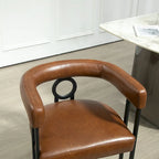 Modern PU Upholstered Accent Chair for LIving Room or Dining