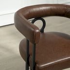 Modern PU Upholstered Accent Chair for LIving Room or Dining