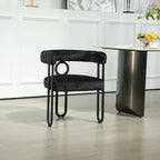 Modern PU Upholstered Accent Chair for LIving Room or Dining
