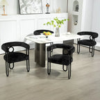 Modern PU Upholstered Accent Chair for LIving Room or Dining