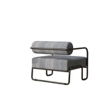 Living Room Corduroy Upholstered Accent Chair with Iron Frame