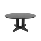 Dining Table for Farmhouse Kitchen with Expandable Oval Table Top