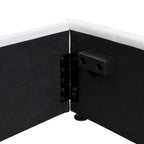 Upholstered Platform Bed with Hydraulic Storage System