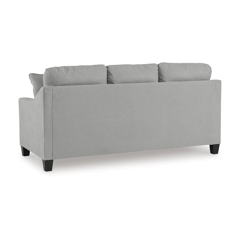 Lebo Queen Size Sofa Sleeper Bed, Gray, Bifold Memory Foam Mattress
