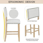 5-Piece Counter Height Dining Table with 4 Chairs