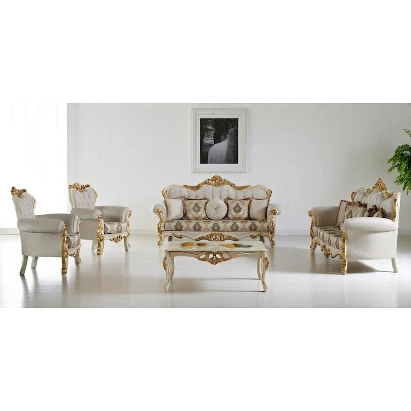 Dorena 2 Pieces Living Room Sets 2 Sofa 2 Chair