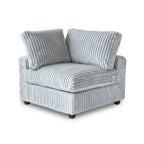 157.48 Modular Sectional Sofa Couch, Modern Deep Seat Sleeper Sofa for Living Room