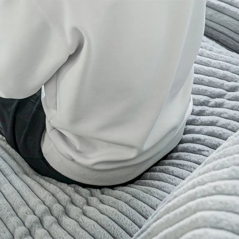 157.48 Modular Sectional Sofa Couch, Modern Deep Seat Sleeper Sofa for Living Room