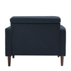 Modern Upholstered Accent Chairs, Corduroy Wide Armchairs For Living Room