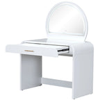 39 Makeup Vanity Table with Mirror Touch Screen Lighted Mirror