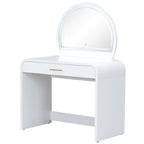 39 Makeup Vanity Table with Mirror Touch Screen Lighted Mirror