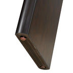 Elegant Minimalist Console Table with Rounded Edges and Sturdy Shelf Design for Entryway