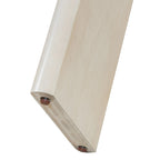 Elegant Minimalist Console Table with Rounded Edges and Sturdy Shelf Design for Entryway