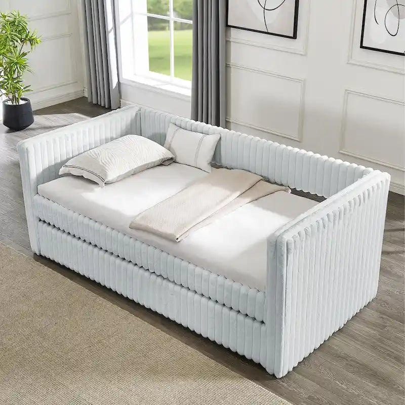 Luxury Sleeper Sofa Bed with Soft Cushion - Ultimate Comfort for Your Home