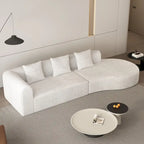 123.2 Corduroy Cloud 4-Seater Sectional Sofa