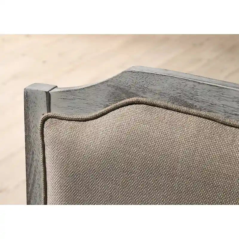 5-Piece Vintage Dining Set with Round Pedestal Table & Chairs