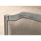 5-Piece Vintage Dining Set with Round Pedestal Table & Chairs