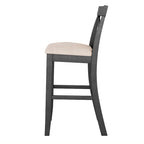 3-Piece Farmhouse Dining Set with Rectangular Table & 2 Chairs
