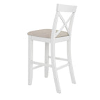 3-Piece Farmhouse Dining Set with Rectangular Table & 2 Chairs
