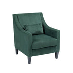 Emerald 26.77 Upholstered Arm Chair with Scooped Arms