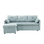 81.1 L-Shaped 3 Seater Sectional Sofa with Reversible Chaise, Storage Seats and Versatile Design