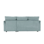 81.1 L-Shaped 3 Seater Sectional Sofa with Reversible Chaise, Storage Seats and Versatile Design