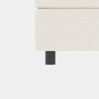 Beige 129 Convertible 8-Seater Modular Sofa with Storage