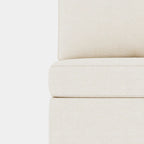 Beige 129 Convertible 8-Seater Modular Sofa with Storage