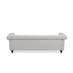Chesterfield 3-seater Sofa with Button Tufting and Nailheads