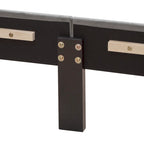 Queen Size Button Tufted Bed with Strong Wood Slat Support
